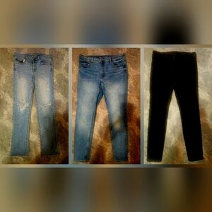 Women's Size 12 Stretch Jeans Bundle Lot. American Eagle & Old Navy * 3 Pairs*
